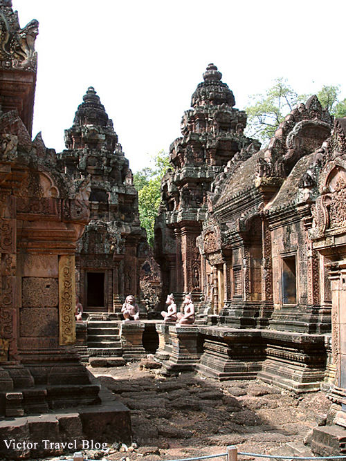 Banteay Srey - woman temple in Angkor Cambodia