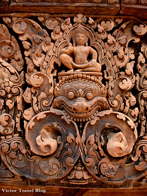 Banteay Srey - woman temple in Angkor Cambodia