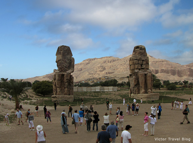 The the Colossi of Memnon, Luxor