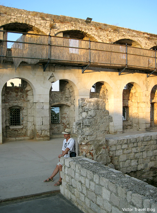 The Diocletian Palace, Split, Croatia.