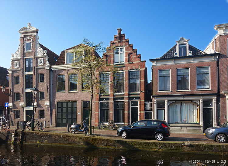 Streets of Alkmaar, the Netherlands.