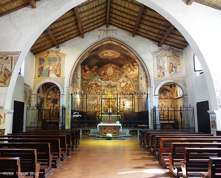 The church of San Michele al Pozzo Bianco, Bergamo, Italy.