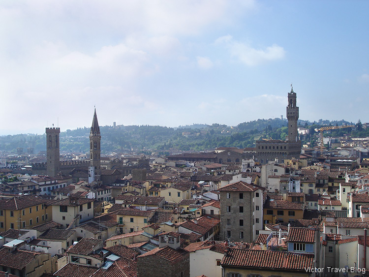 A view from Giotto's Campanile, Florence, Italy.